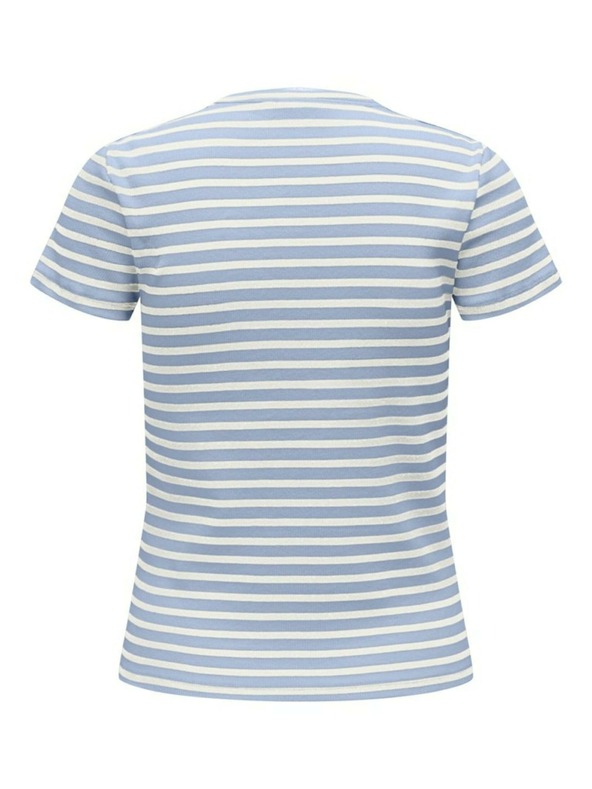 Jacqueline de Yong Bílo-modré dámské pruhované tričko JDY Solar