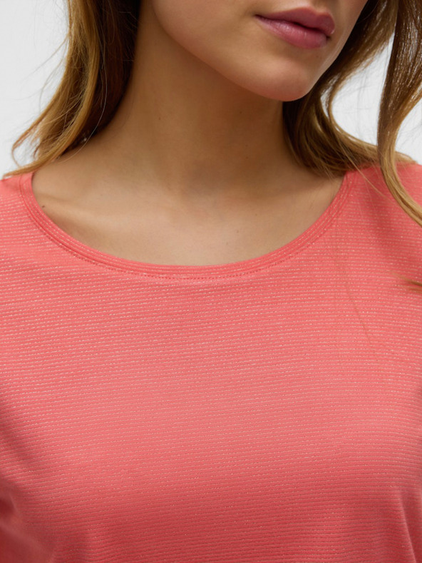 Vero Moda Korálové dámské tričko Vero Moda Lava