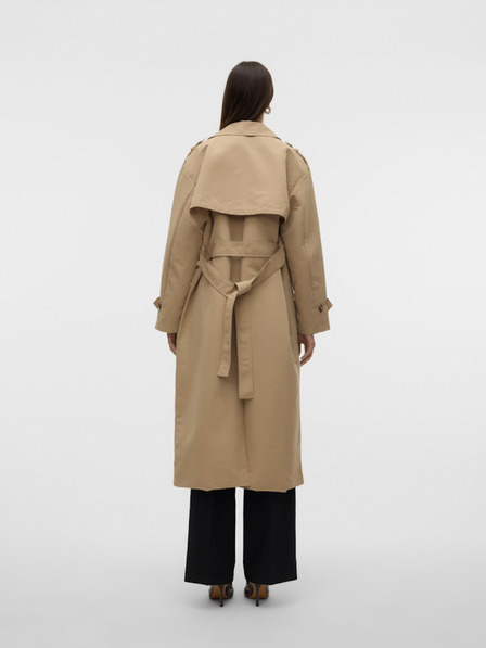 Vero Moda Béžový dámský trenčkot Vero Moda Chloe