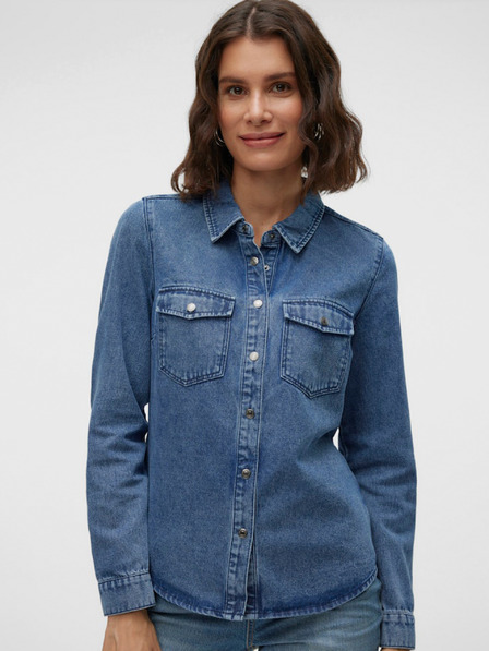 Vero Moda Modrá dámská džínová košile Vero Moda Jennie