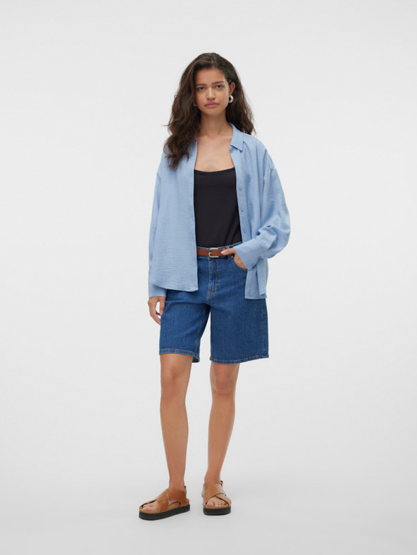 Vero Moda Světle modrá dámská košile Vero Moda Melaney