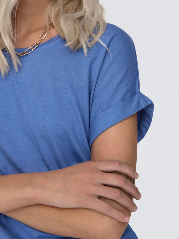 ONLY Modré dámské tričko ONLY