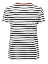 ONLY Modro-bílé dámské pruhované tričko ONLY