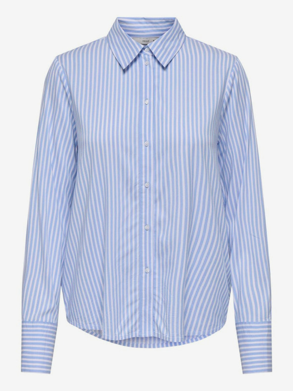 ONLY Bílo-modrá dámská pruhovaná košile ONLY Berit