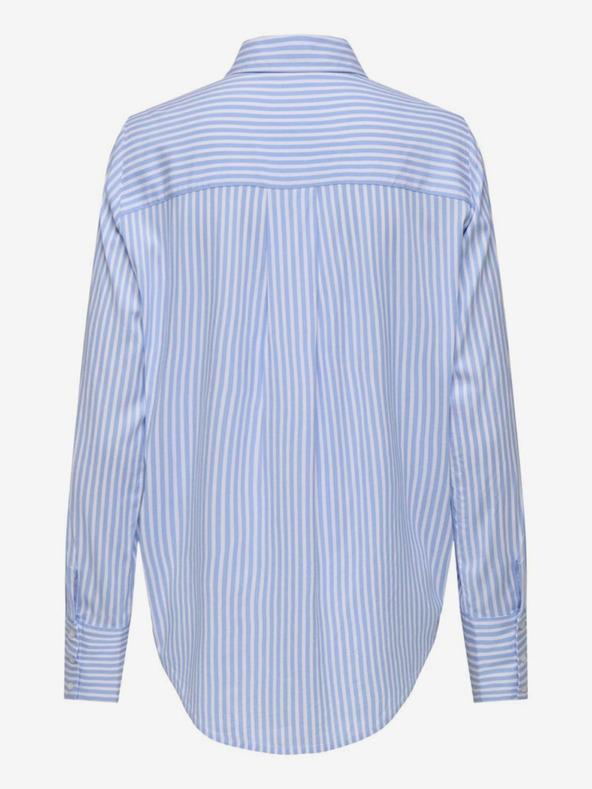 ONLY Bílo-modrá dámská pruhovaná košile ONLY Berit