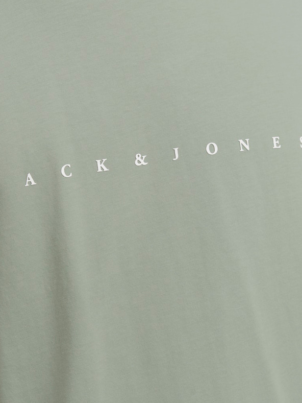 Jack & Jones Světle zelené pánské tričko Jack & Jones Star