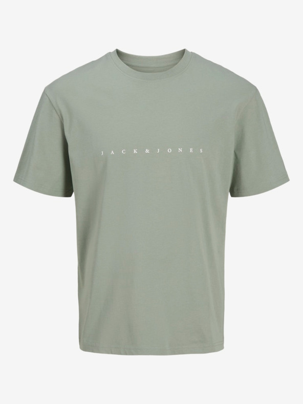 Jack & Jones Světle zelené pánské tričko Jack & Jones Star