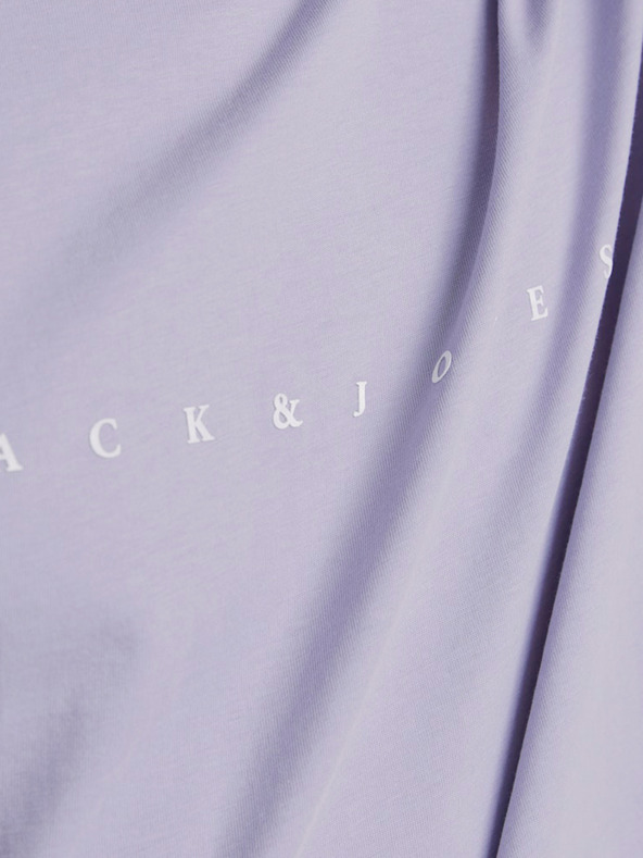 Jack & Jones Světle fialové pánské tričko Jack & Jones Star