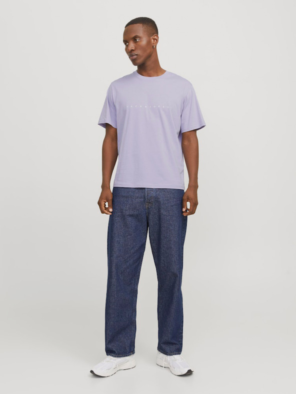 Jack & Jones Světle fialové pánské tričko Jack & Jones Star