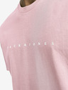 Jack & Jones Růžové pánské tričko Jack & Jones Star