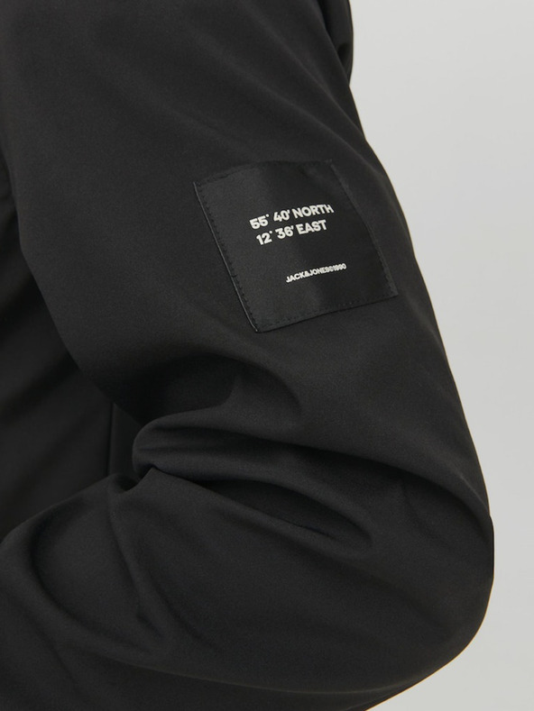 Jack & Jones Černá pánská bunda Jack & Jones Basic