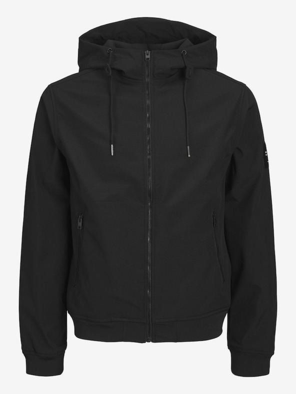Jack & Jones Černá pánská bunda Jack & Jones Basic