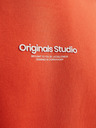 Jack & Jones Oranžová pánská mikina Jack & Jones Vesterbro