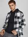 Jack & Jones Černá pánská mikina s kapucí Jack & Jones Bradley
