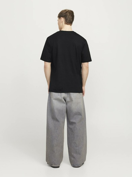 Jack & Jones Černé pánské tričko Jack & Jones Vesterbro