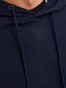 Jack & Jones Tmavě modrá pánská mikina s kapucí Jack & Jones Paulos