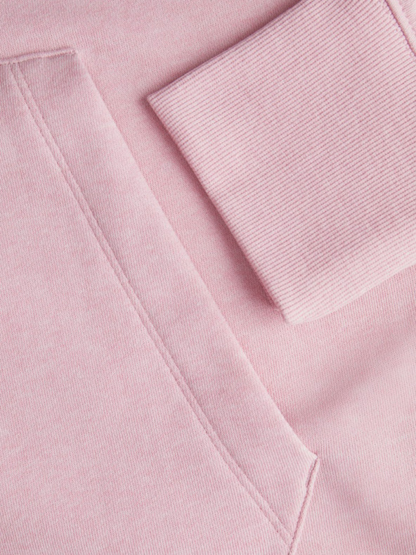 Jack & Jones Růžová pánská mikina s kapucí Jack & Jones Paulos