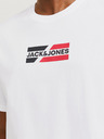 Jack & Jones Bílé pánské tričko Jack & Jones Corp