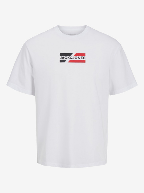 Jack & Jones Bílé pánské tričko Jack & Jones Corp