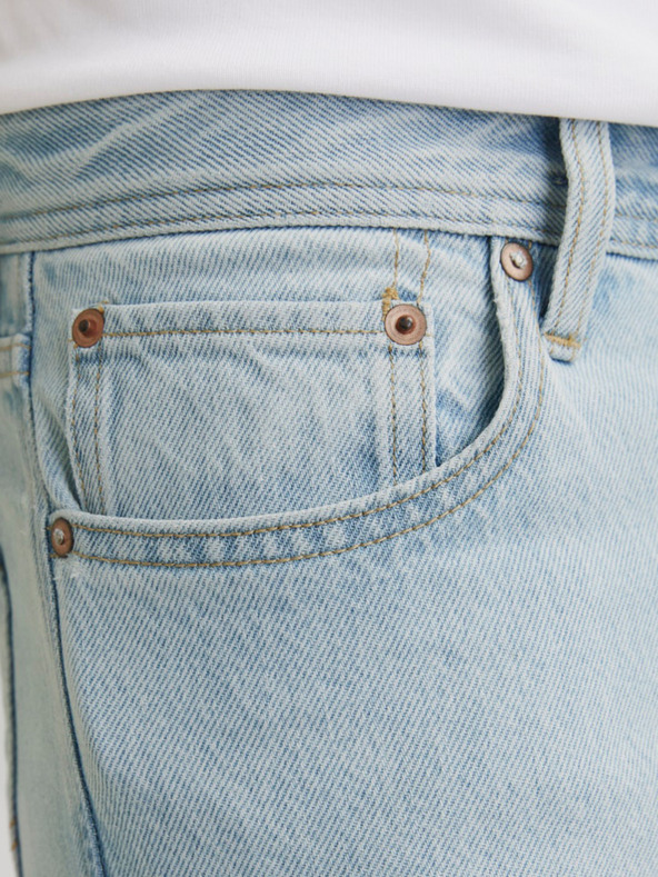 Jack & Jones Světle modré pánské relaxed džíny Jack & Jones Chris