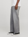Jack & Jones Světle šedé pánské loose džíny Jack & Jones Eddie