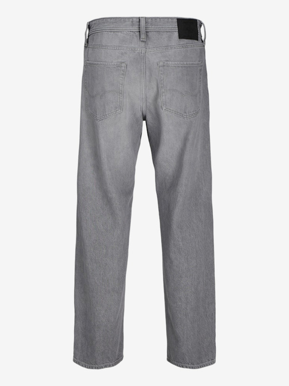 Jack & Jones Světle šedé pánské loose džíny Jack & Jones Eddie