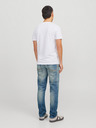 Jack & Jones Modré pánské tapered  fit džíny Jack & Jones Mike