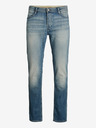Jack & Jones Modré pánské tapered  fit džíny Jack & Jones Mike