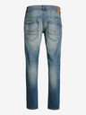 Jack & Jones Modré pánské tapered  fit džíny Jack & Jones Mike