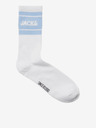 Jack & Jones Sada tří párů pánských ponožek v bílé a černé barvě Jack & Jones