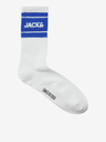 Jack & Jones Sada tří párů pánských ponožek v bílé a modré barvě Jack & Jones