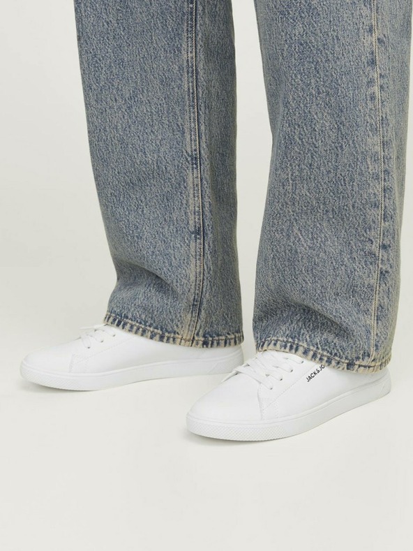 Jack & Jones Bílé pánské tenisky Jack & Jones Bosley