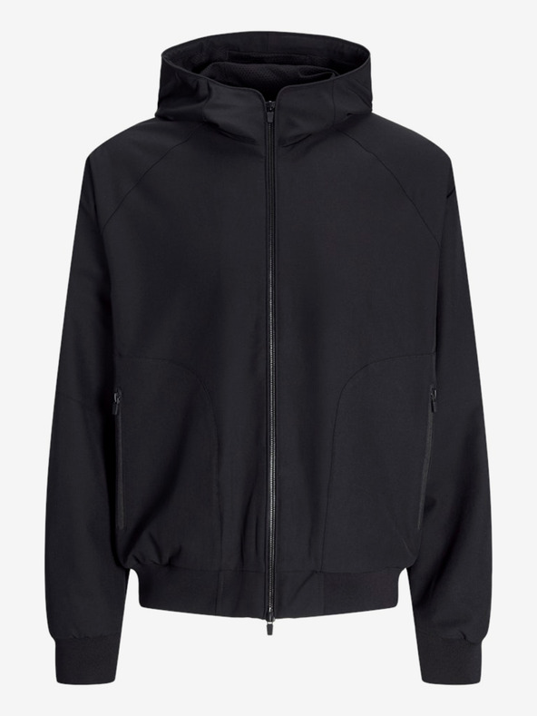 Jack & Jones Černá pánská bunda Jack & Jones Perfect