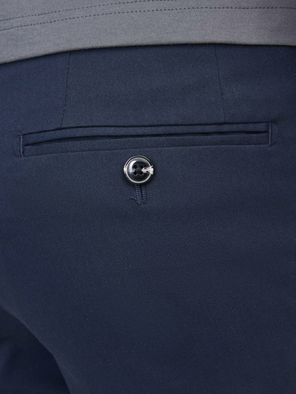 Jack & Jones Tmavě modré pánské kalhoty Jack & Jones Franco