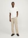 Jack & Jones Bílé pánské polo tričko Jack & Jones Crodney