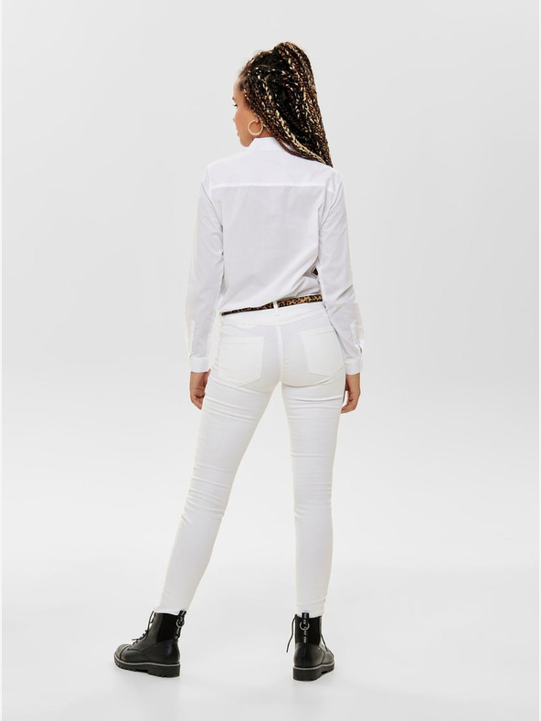 Jacqueline de Yong Bílá košile JDY Mio