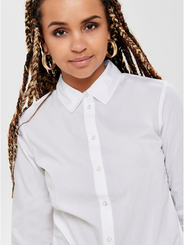 Jacqueline de Yong Bílá košile JDY Mio