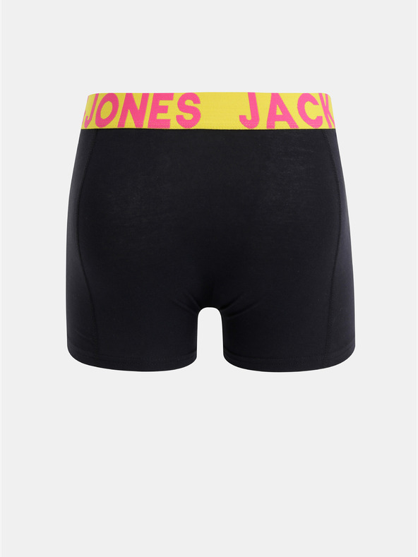 Jack & Jones Sada tří boxerek v černé, modré a šedé barvě Jack & Jones