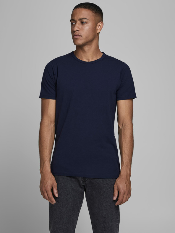 Jack & Jones Tmavě modré basic tričko Jack & Jones