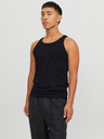 Jack & Jones Černé basic tílko Jack & Jones