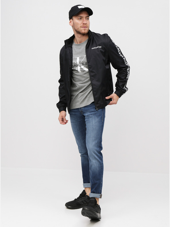 Jack & Jones Modré slim fit džíny Jack & Jones Glenn