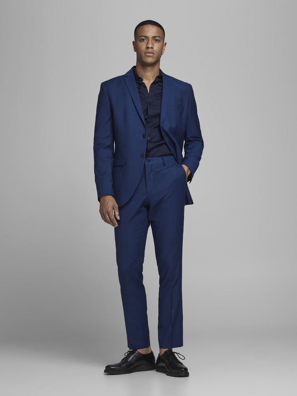 Jack & Jones Tmavě modrá slim fit košile Jack & Jones Parma