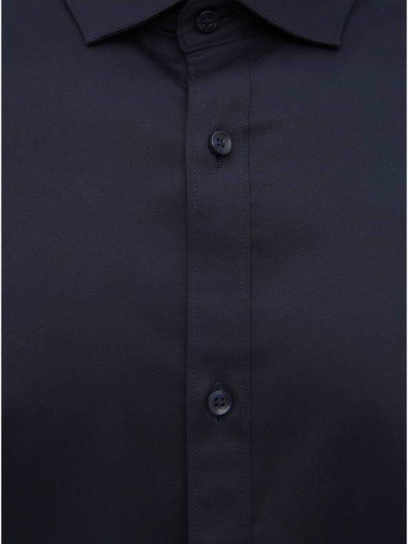 Jack & Jones Tmavě modrá slim fit košile Jack & Jones Parma