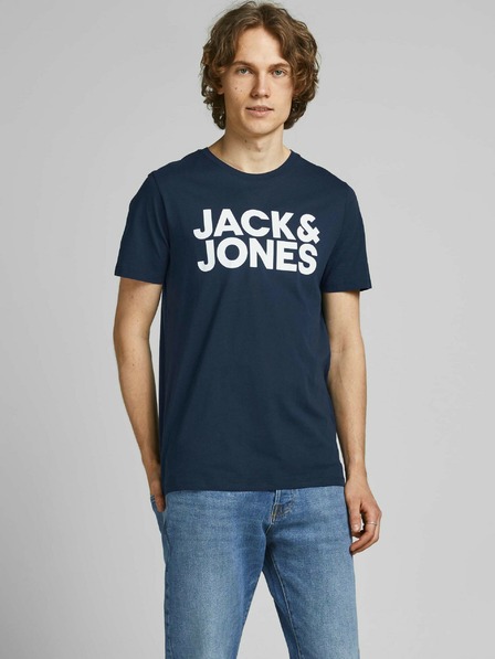 Jack & Jones Tmavě modré tričko Jack & Jones Corp