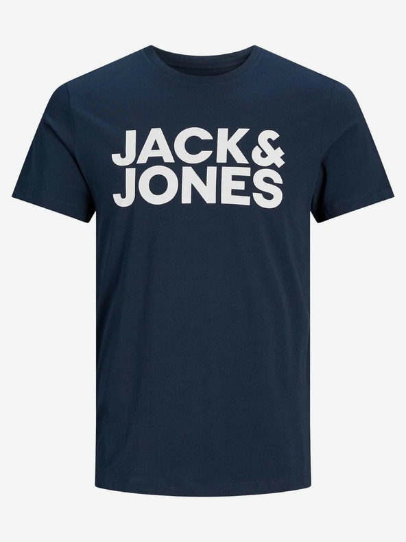 Jack & Jones Tmavě modré tričko Jack & Jones Corp