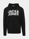Jack & Jones Černá mikina s kapucí Jack & Jones