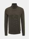 Jack & Jones Khaki rolák Jack & Jones Emil