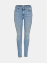 ONLY Modré skinny fit zkrácené džíny ONLY Blush