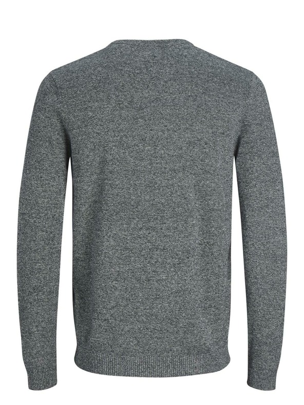 Jack & Jones Tmavě modrý žíhaný basic svetr Jack & Jones Basic