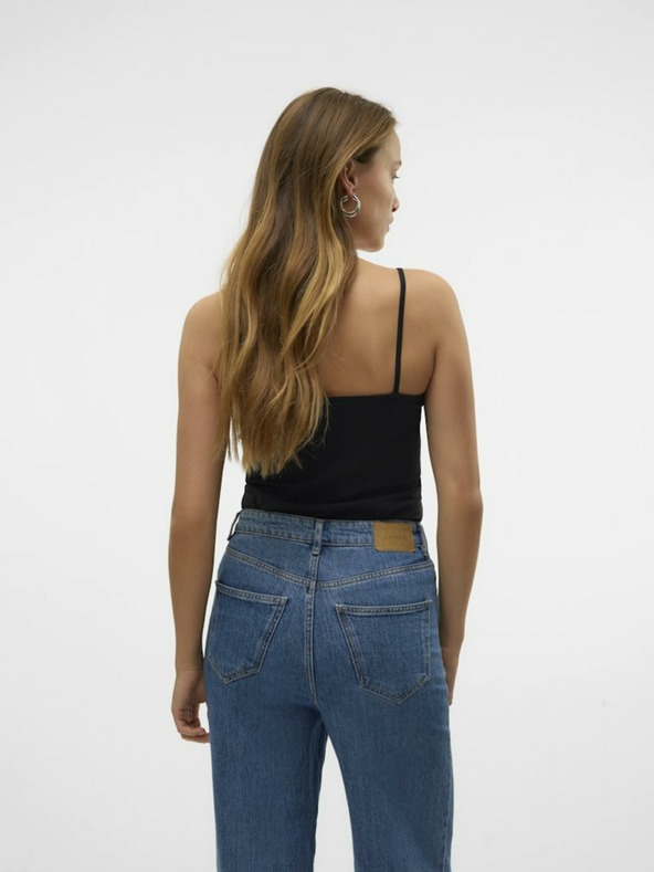 Vero Moda Černé tílko s krajkou VERO MODA Inge
